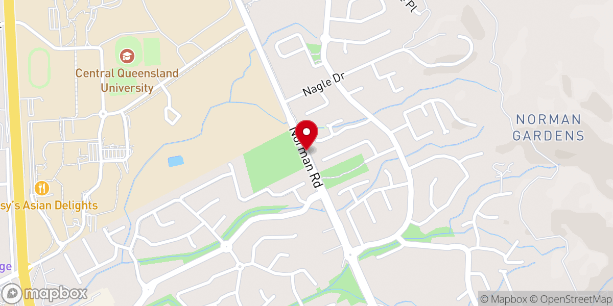 Map showing location of Lighthouse Baptist Church