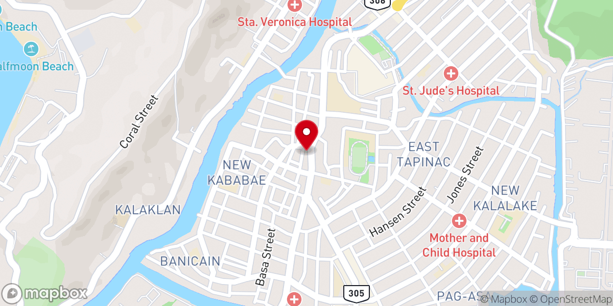 Map showing location of Jesus Christ Ministries Mark 16:17-18 Inc.