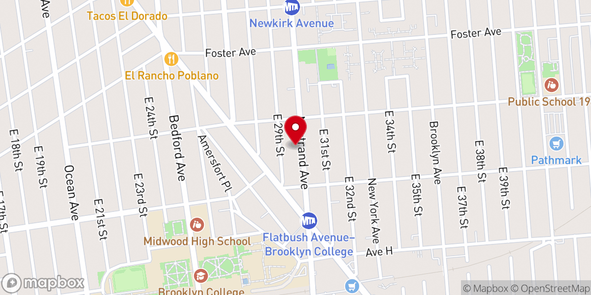 Map showing location of Good Shepherd Baptist Church