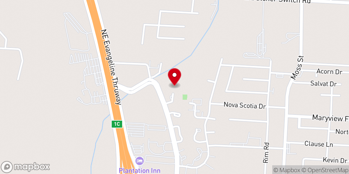 Map showing location of Gods Empire Gospel Church Inc