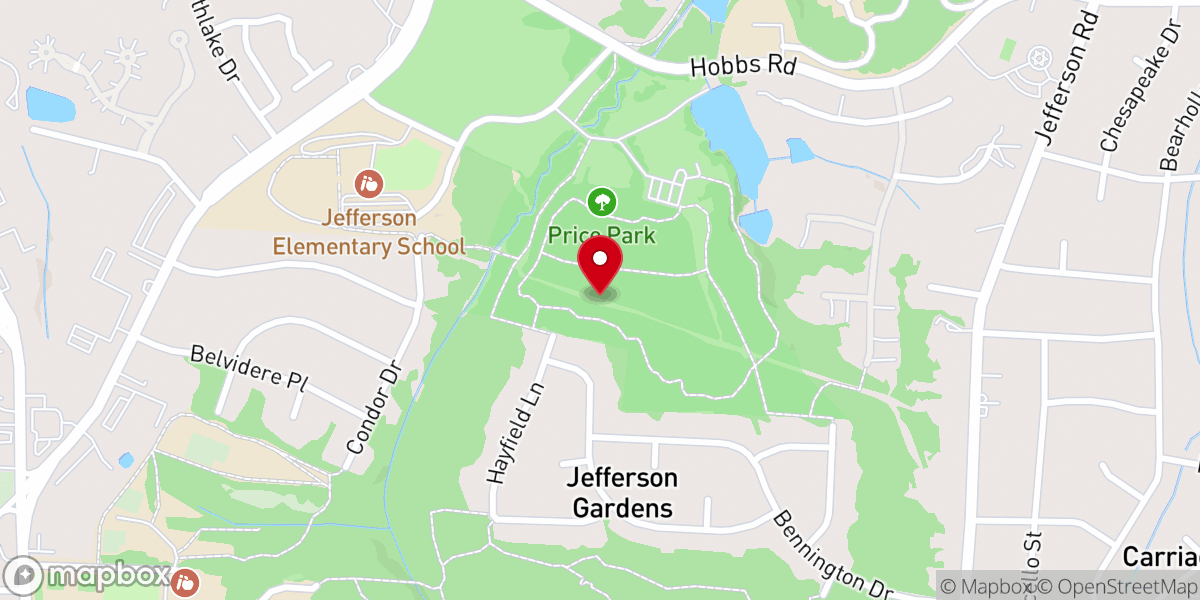 Map showing location of Covenant of Grace Ministries