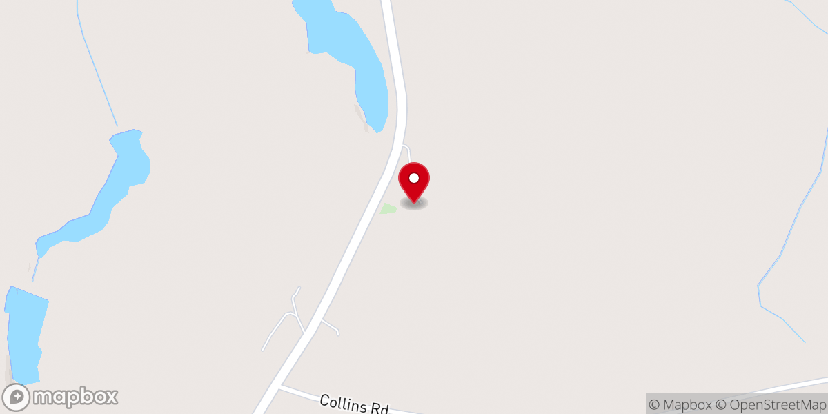 Map showing location of McElmurray Tabernacle Baptist
