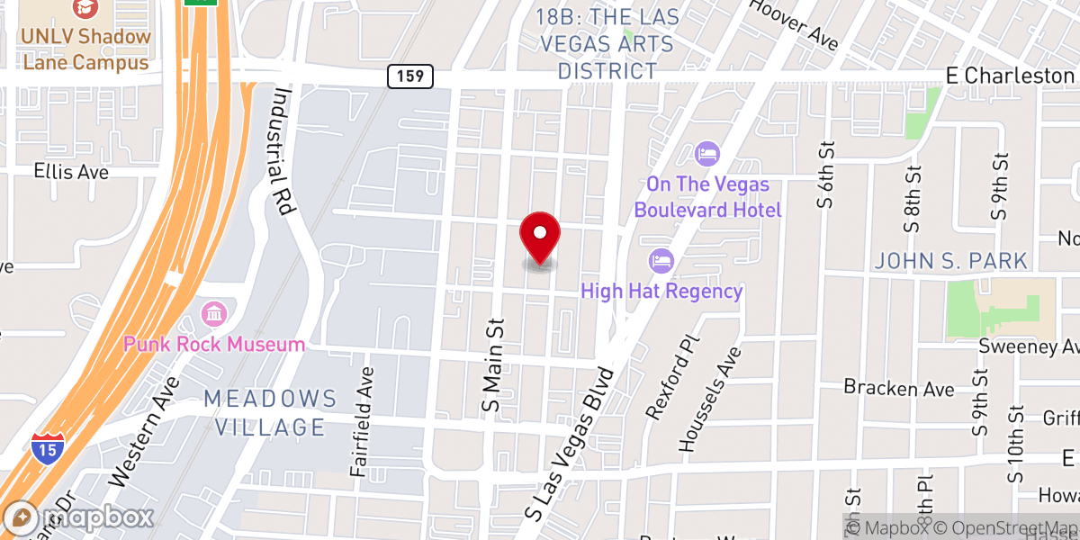 Map showing location of Elvis Chapel