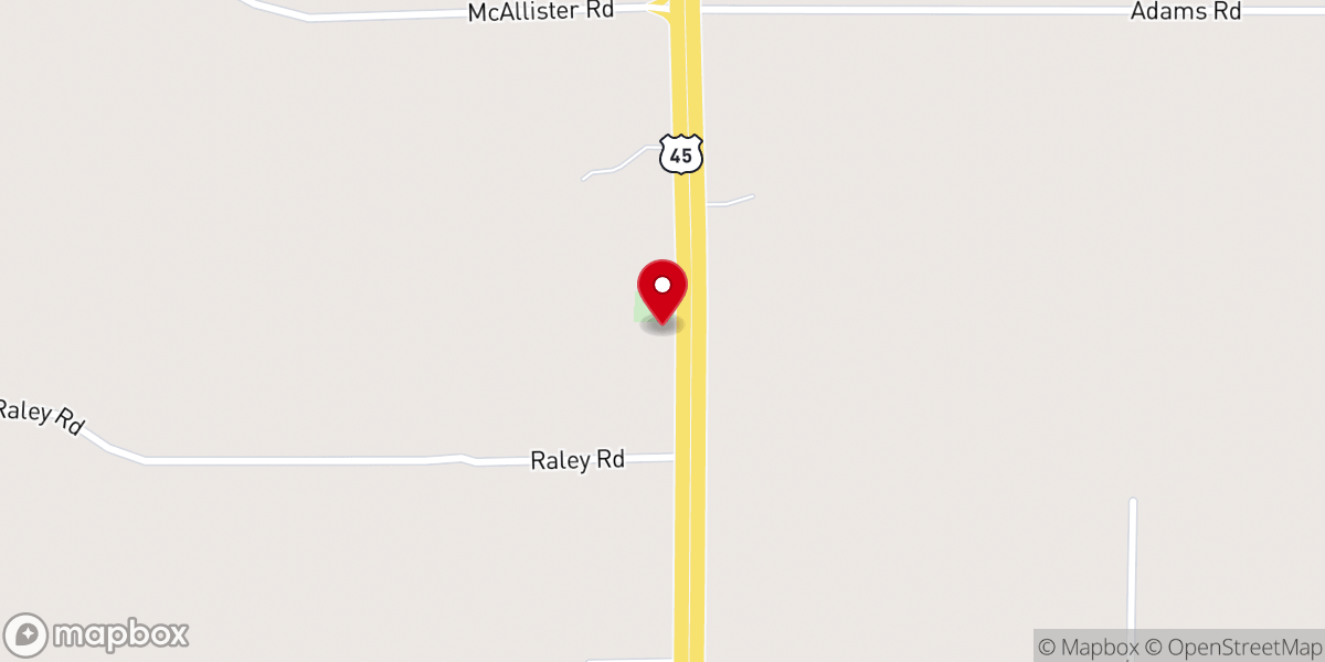Map showing location of Mount Moriah Missionary Baptist Church