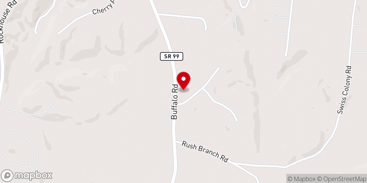 Map showing location of Freedom Holy Temple Church