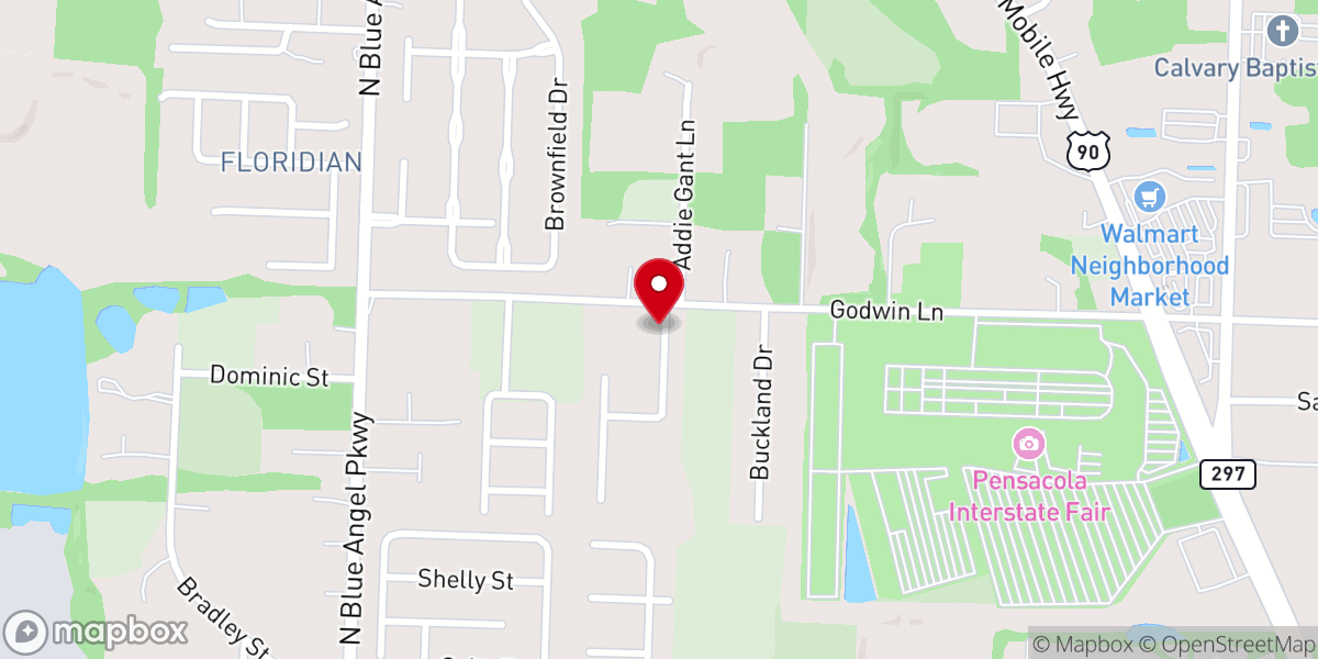 Map showing location of Breaking Free by Faith Outreach Ministries Inc