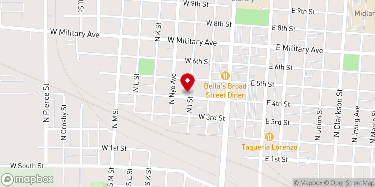 Map showing location of Apostolic Grace Fellowship