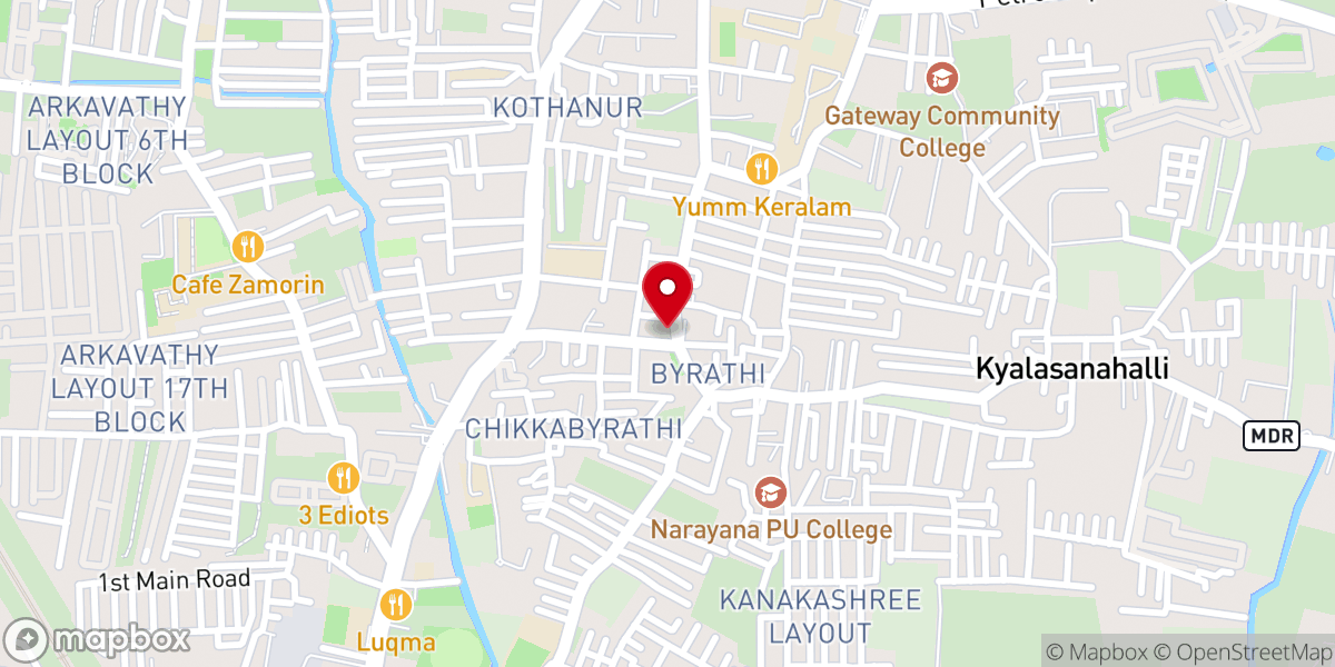 Map showing location of IPC Living Hope Church (IPC-LHC) Pentecostal Church