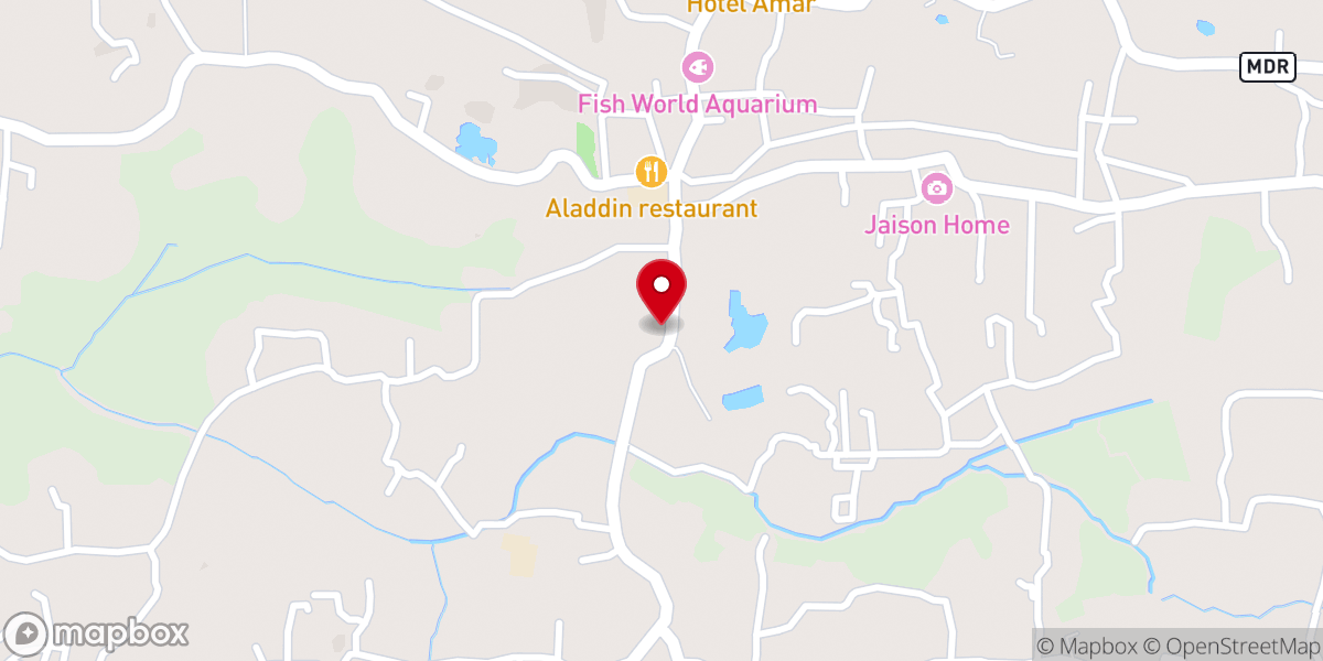 Map showing location of St. Mary's Jacobite Syrian Cathedral Pallikkara