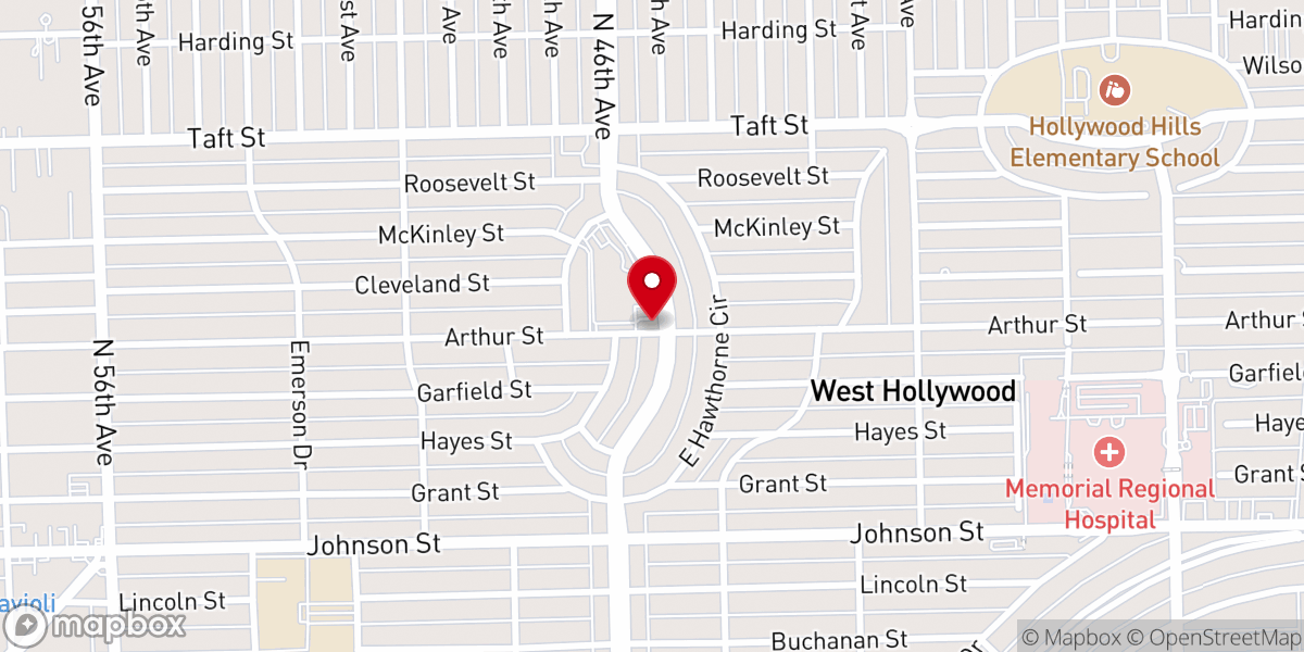 Map showing location of Saint Andrews Presbyterian Church Inc