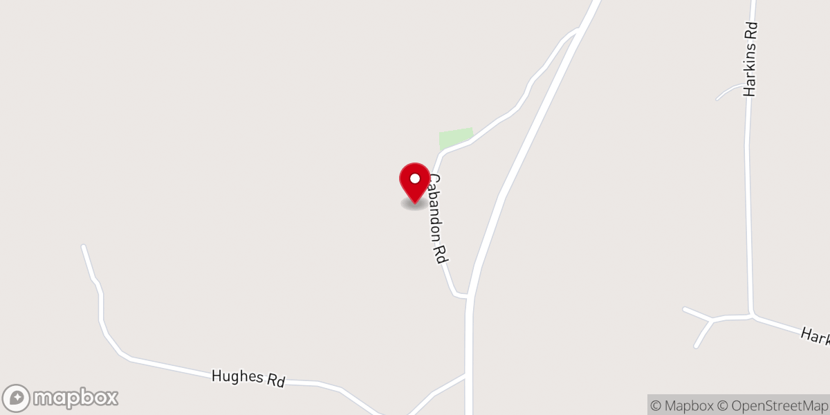 Map showing location of New Providence Church