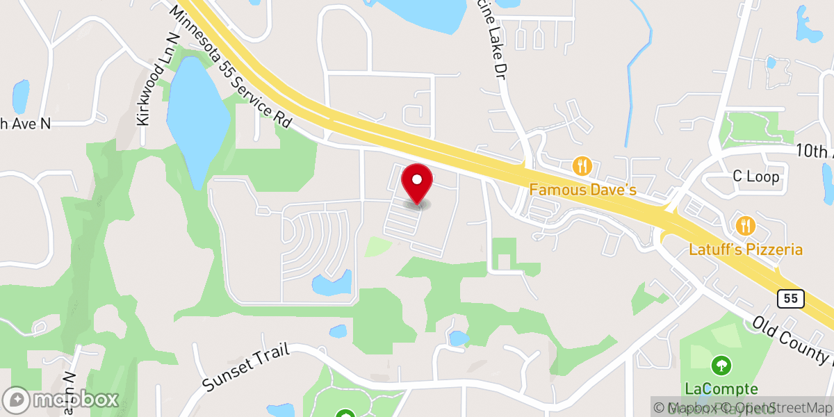 Map showing location of Fourth Baptist Church