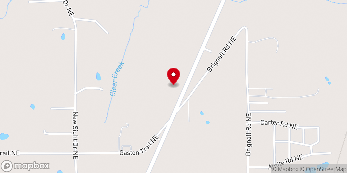 Map showing location of Brookhaven Seventh-Day Adventist Church