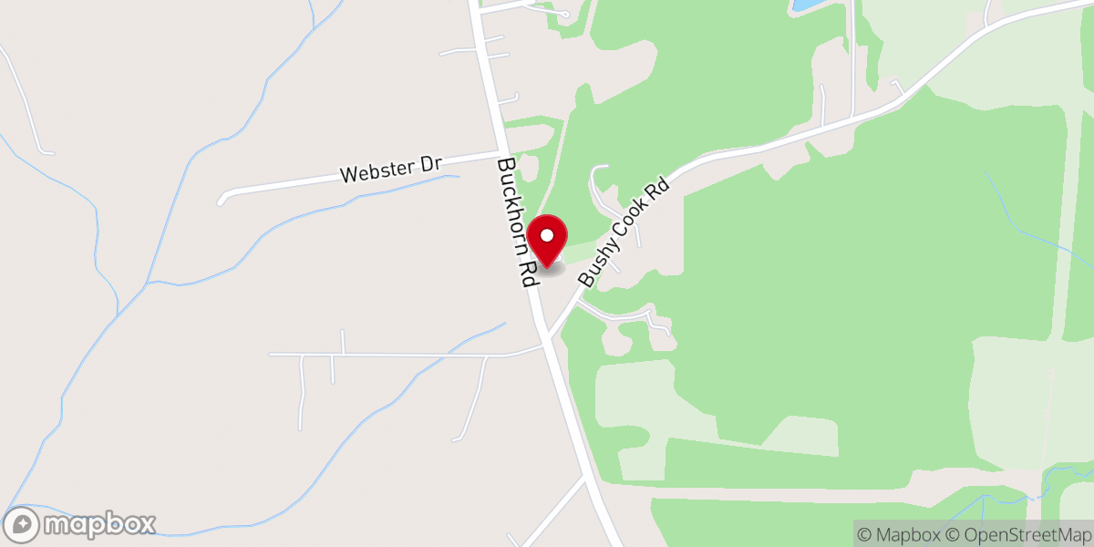 Map showing location of Central Baptist Church