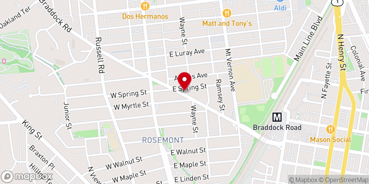 Map showing location of Alexandria Church-The Nazarene