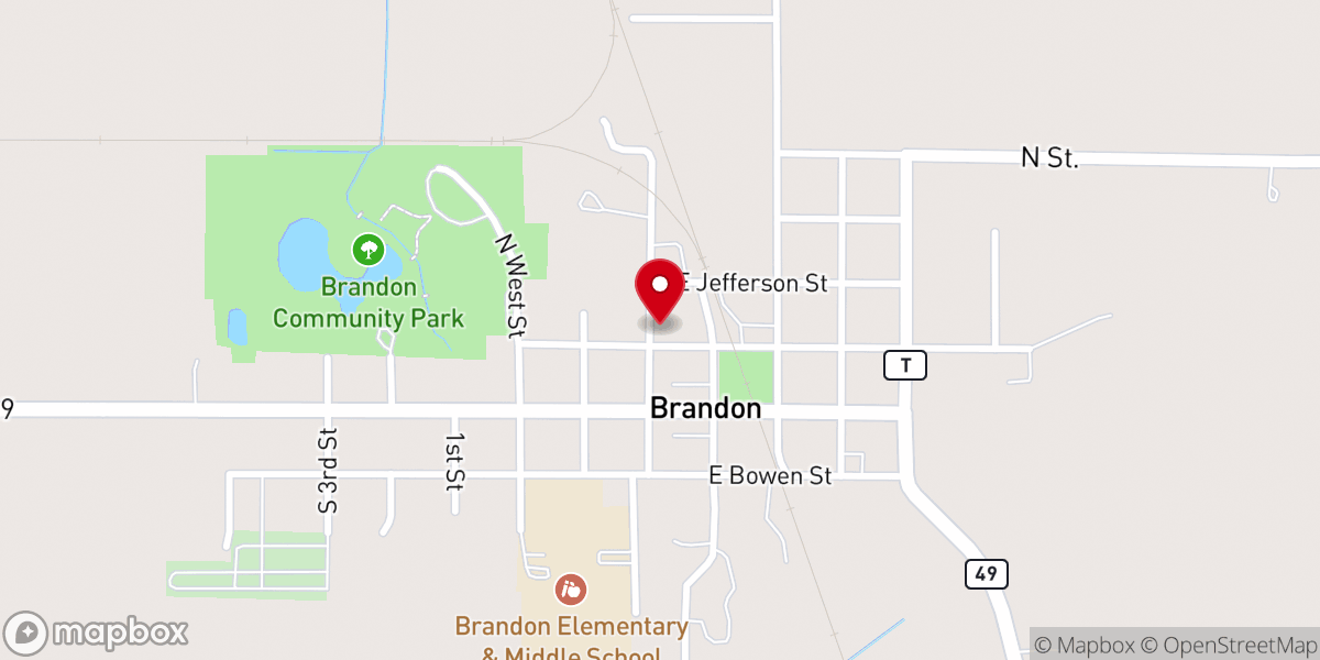 Map showing location of For My Glory Church