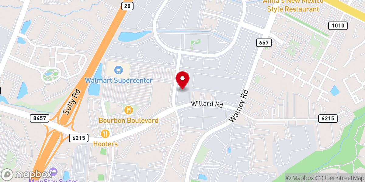 Map showing location of Zion Worship Center