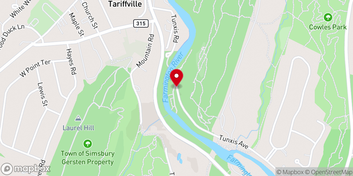 Map showing location of Daniel Hall Guilmartin Memorial