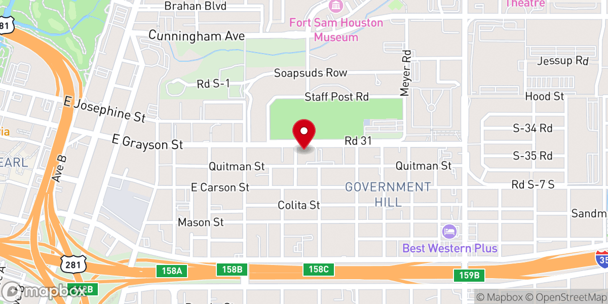 Map showing location of Saint Pauls Episcopal Church
