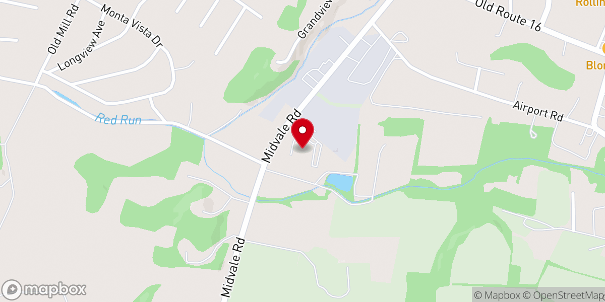 Map showing location of LCBC Waynesboro