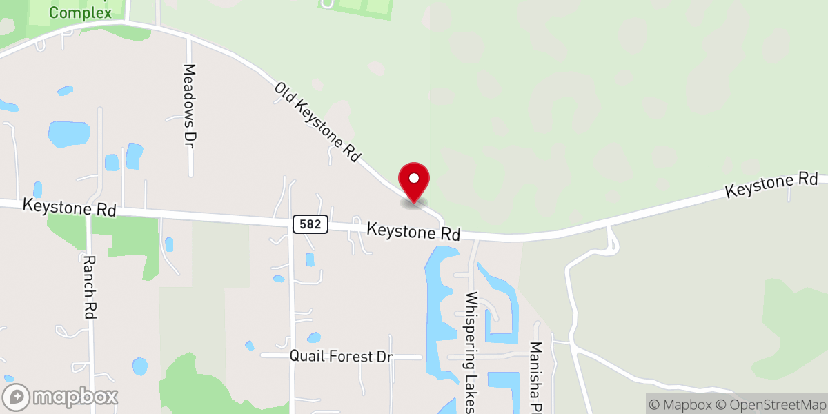 Map showing location of Greater L.I.F.E. Christian Church