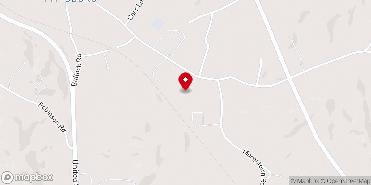 Map showing location of Faith Assembly of God Inc