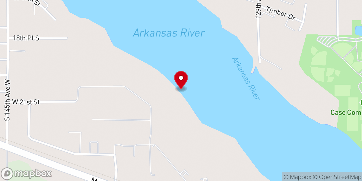 Map showing location of Search and Rescue Outreach Ministries Inc