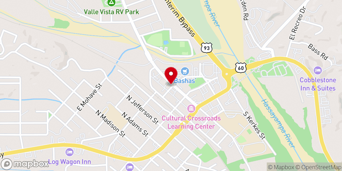 Map showing location of St. Anthony of Padua Roman Catholic Church