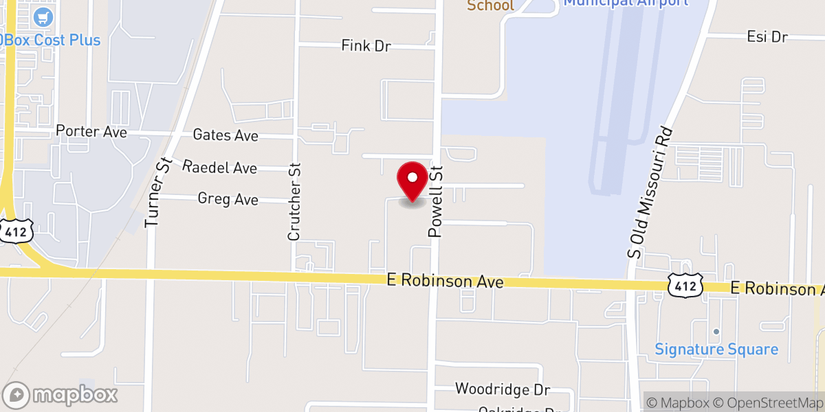 Map showing location of Spirit of Truth Church of God