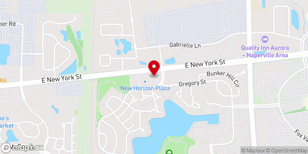 Map showing location of Serenity Church