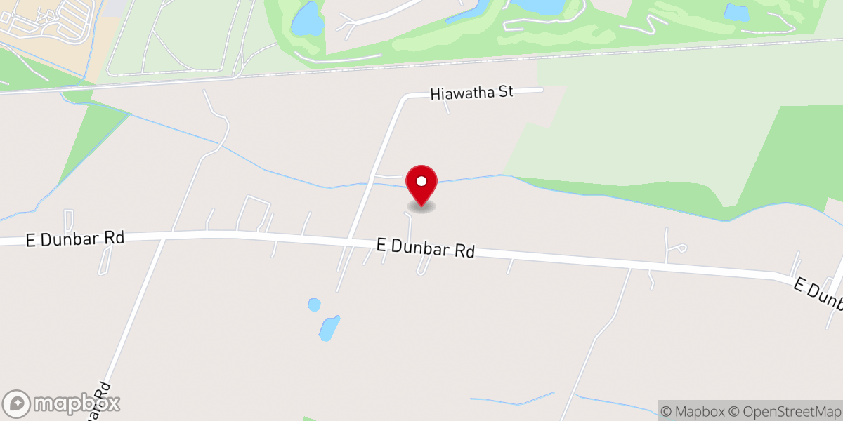 Map showing location of Monroe Free Methodist Church