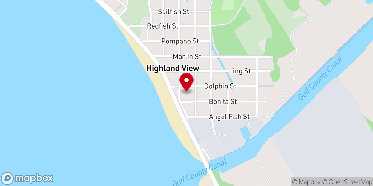 Map showing location of New Beginning Assembly of God