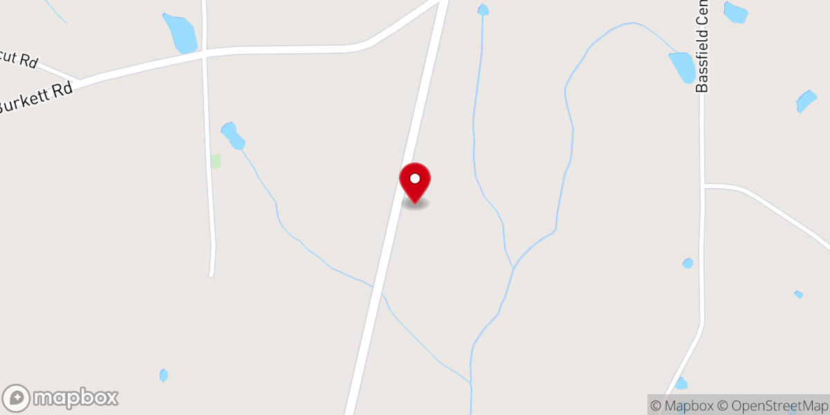 Map showing location of Dwelling Place Church