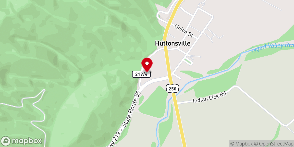 Map showing location of Valley Independent Baptist