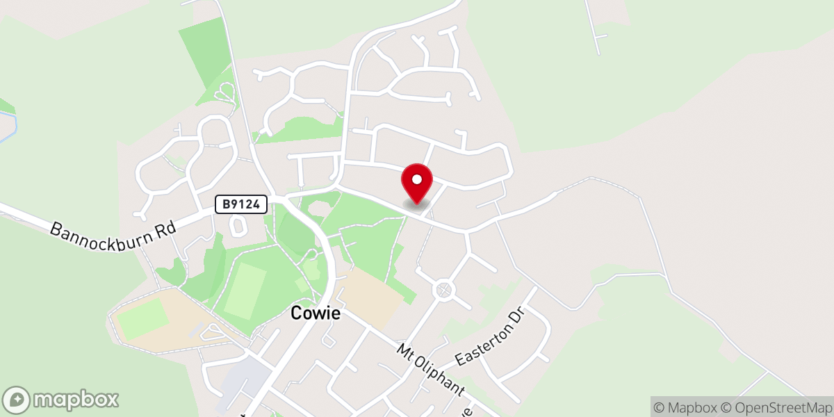 Map showing location of Christ Church Downend