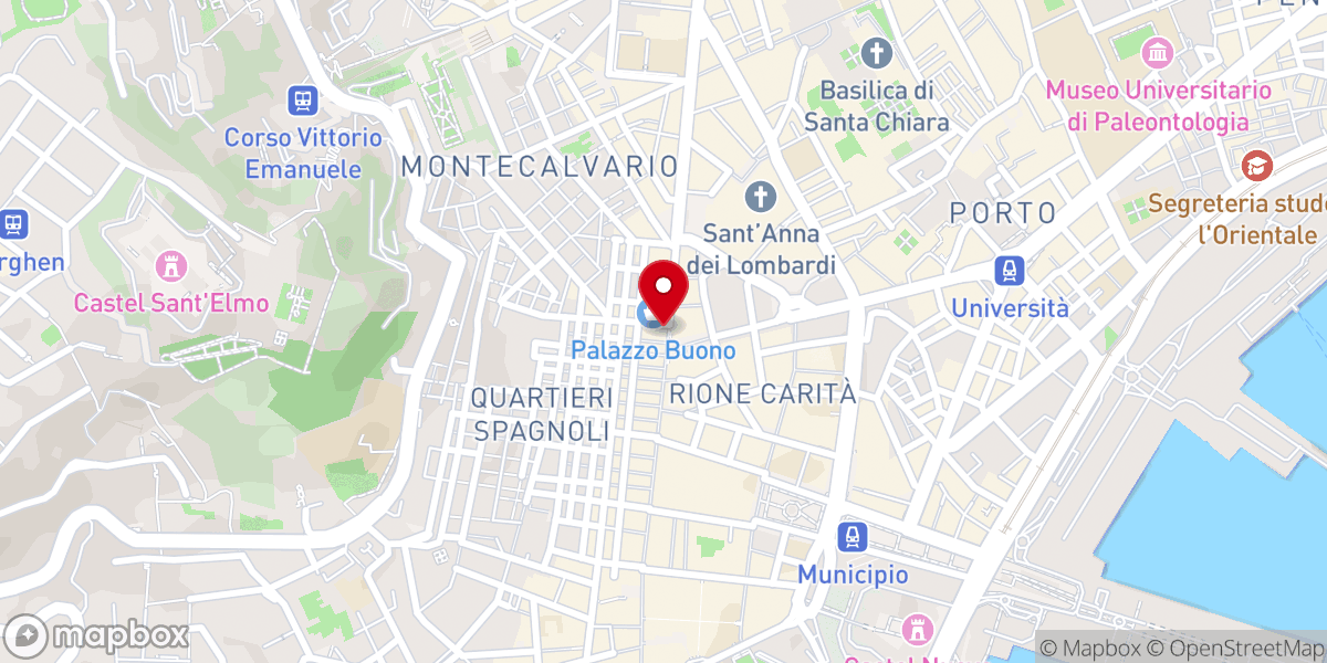 Map showing location of Chiesa di Santa Maria delle Grazie