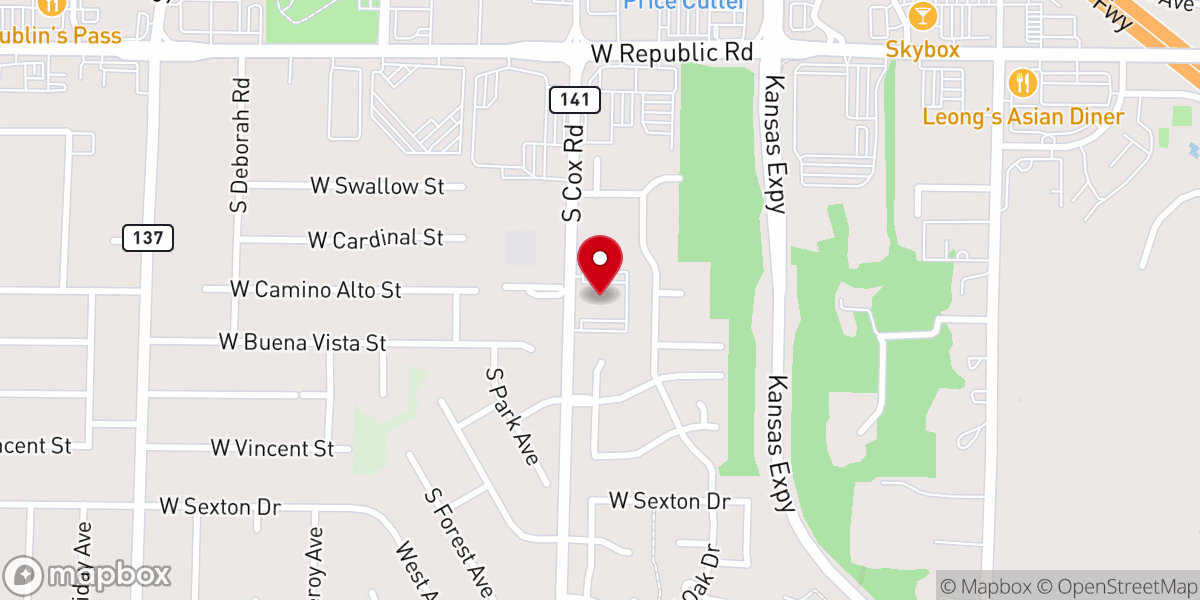 Map showing location of The Church of Jesus Christ of Latter-day Saints