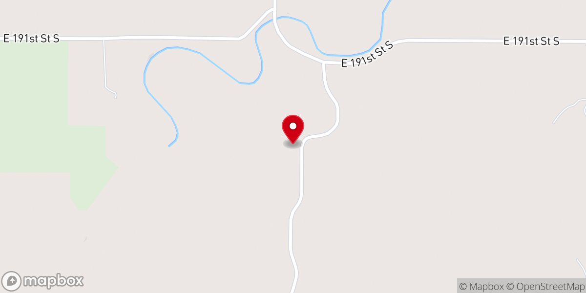 Map showing location of Pettie Chapel