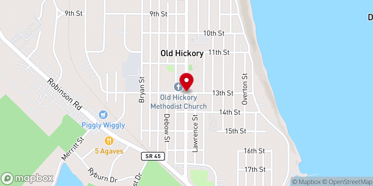 Map showing location of Agape Free SDA Church
