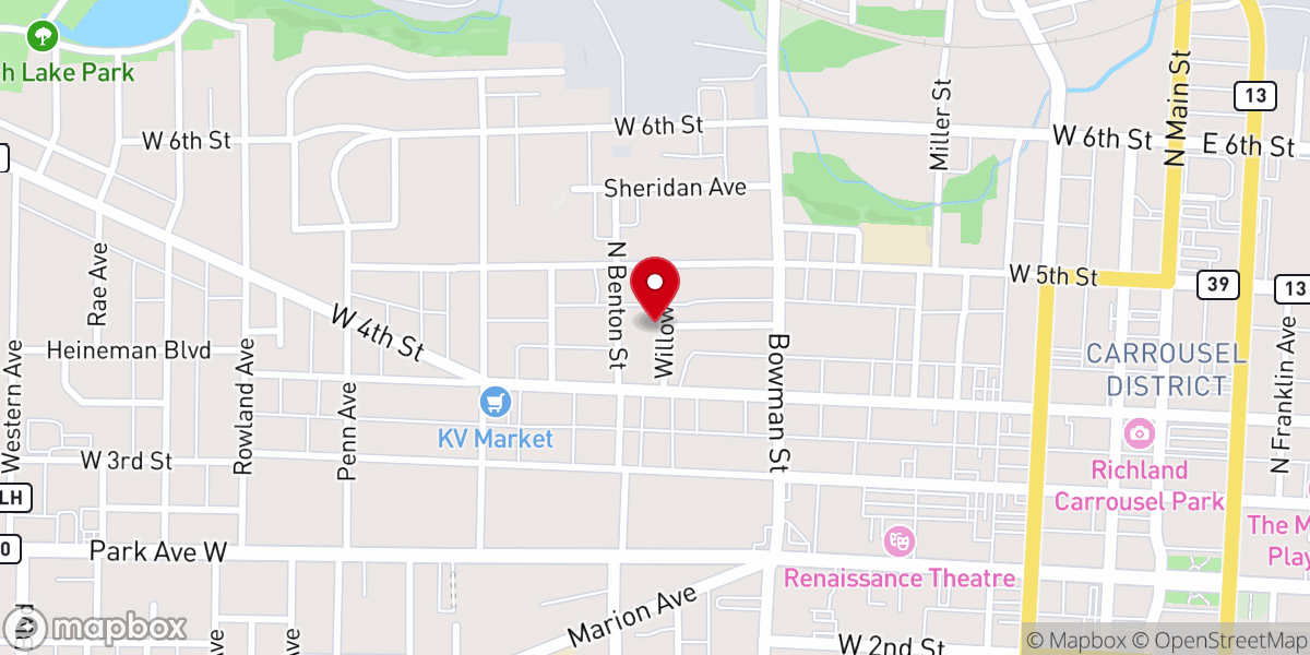 Map showing location of Hesed Agape Ministries Intl