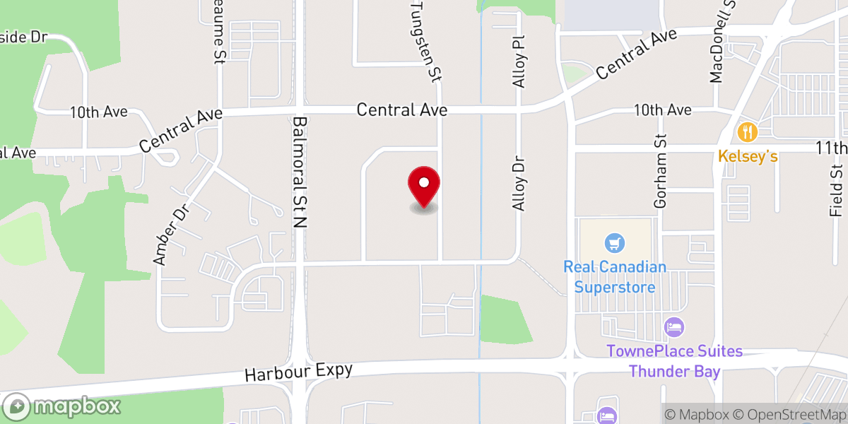 Map showing location of Winners Chapel International