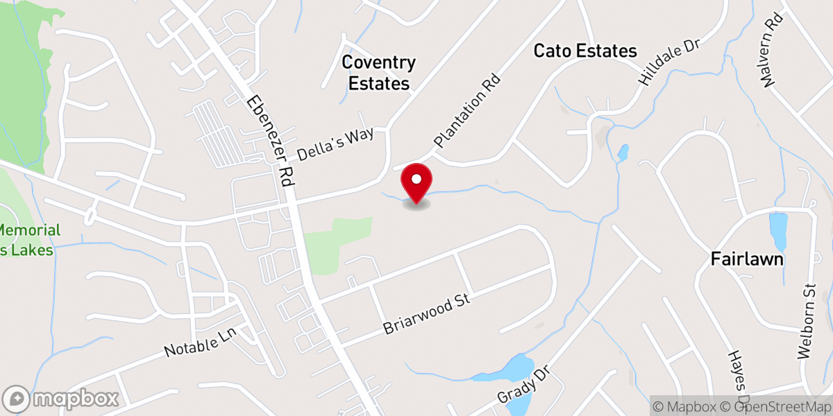 Map showing location of Westminster Ministries Foundation
