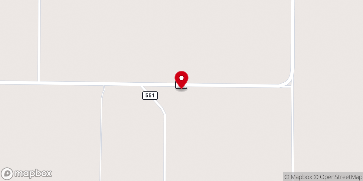 Map showing location of Austin Church