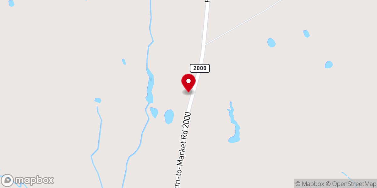 Map showing location of Saint Mathews Church