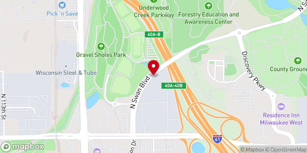 Map showing location of United We Stand in Christ Inc