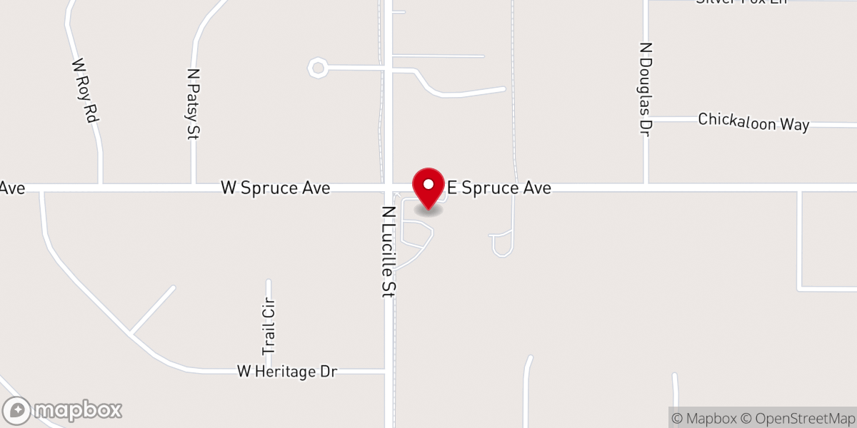 Map showing location of King's Chapel