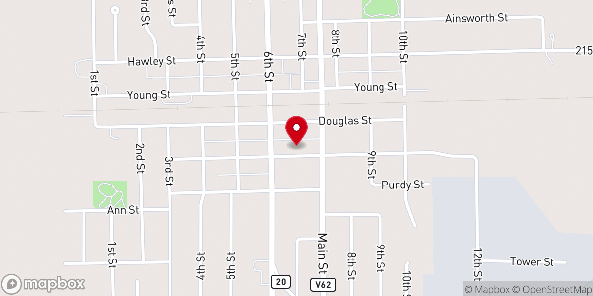 Map showing location of St Athanasius Catholic Church