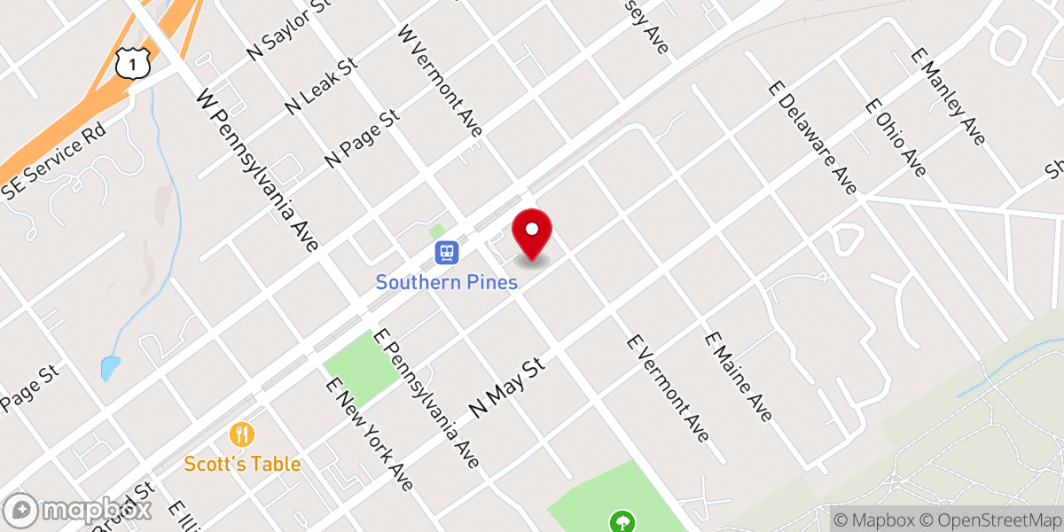 Map showing location of ST ANTHONY PARISH HALL