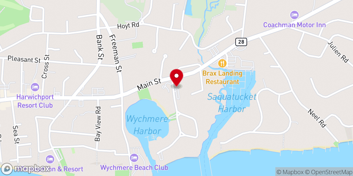 Map showing location of Christ Church Episcopal