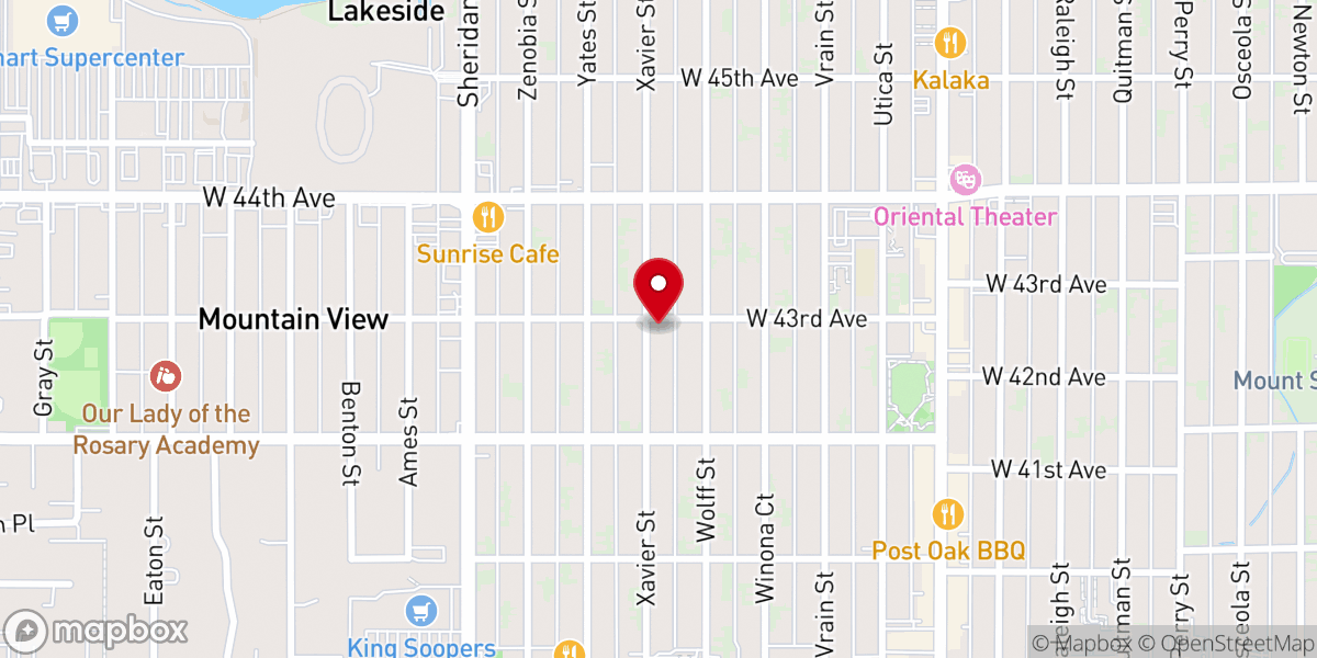 Map showing location of Church of the Resurrection